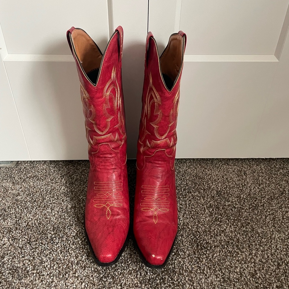 Red Cowgirl Boots
